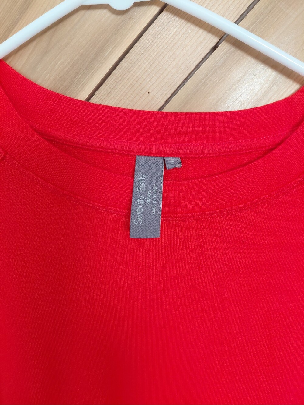 Sweaty Betty Sweatshirt Small Red - Picture 2 of 3
